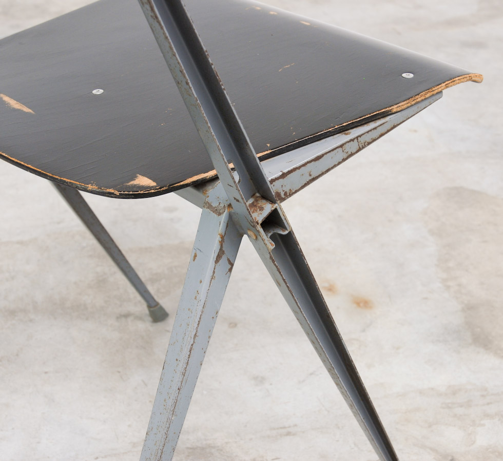 Pyramid Chair by Wim Rietveld for De Cirkel