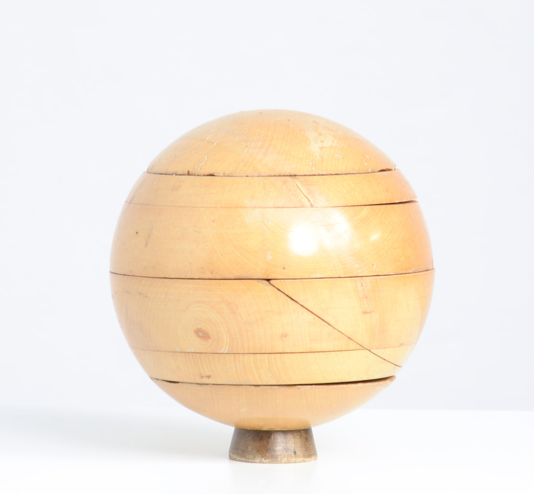 Decorative Vintage Wooden Ball