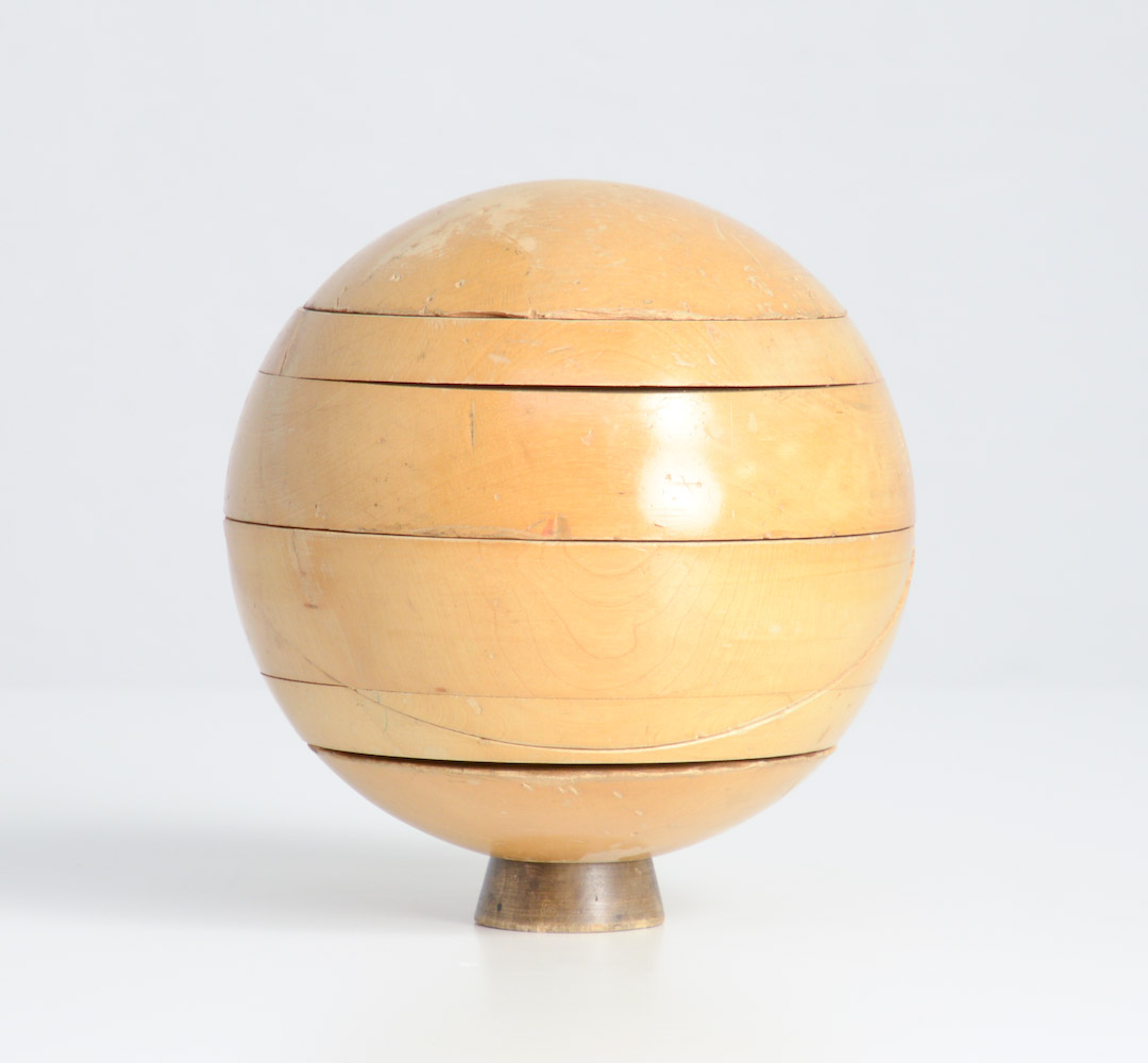 Decorative Vintage Wooden Ball