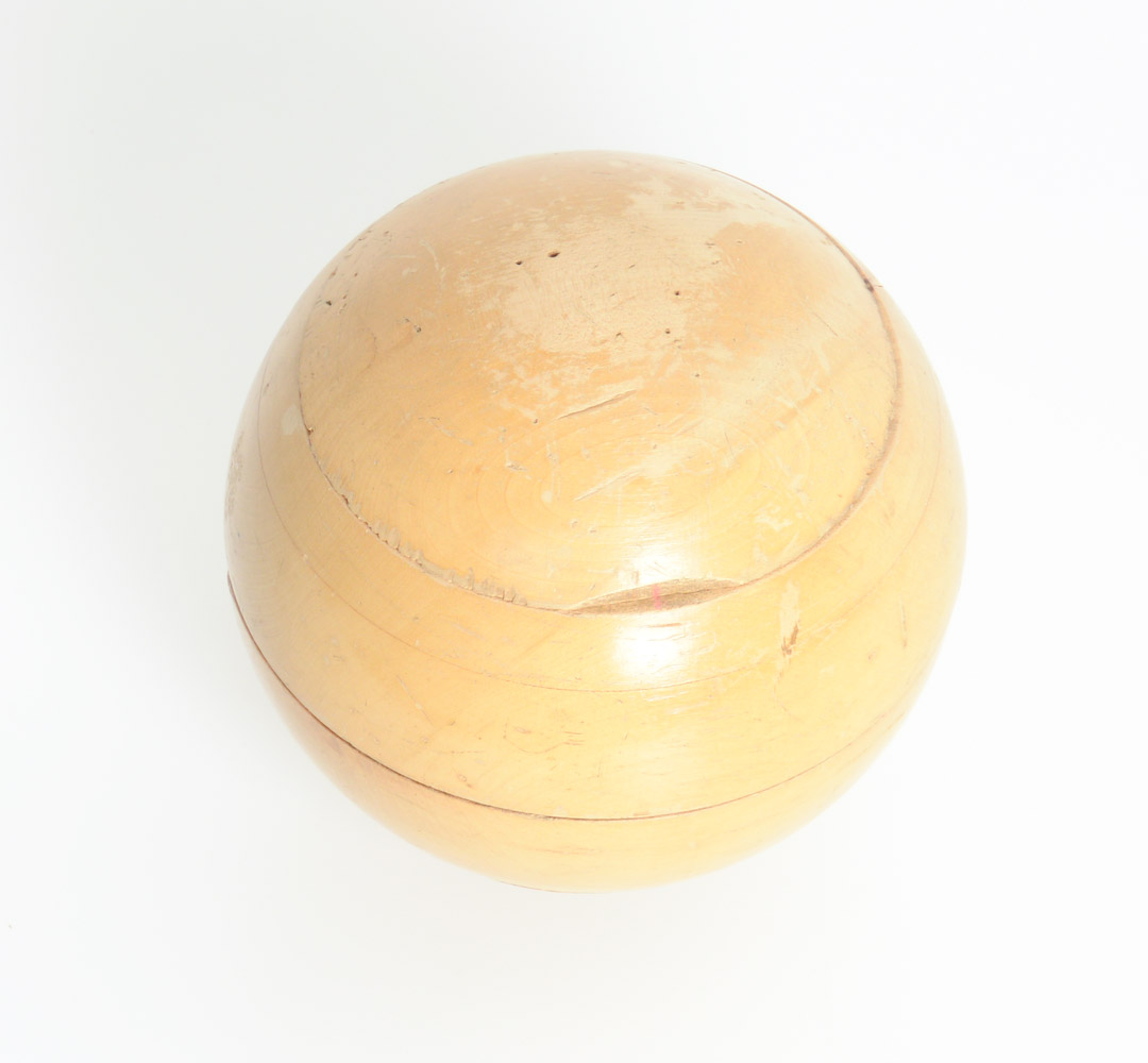 Decorative Vintage Wooden Ball