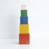 Colorful Set of Wooden Toy Cubes