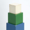 Colorful Set of Wooden Toy Cubes