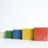 Colorful Set of Wooden Toy Cubes
