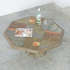 Brutalist Octogonal Coffee Table attr. to Paul Kingma