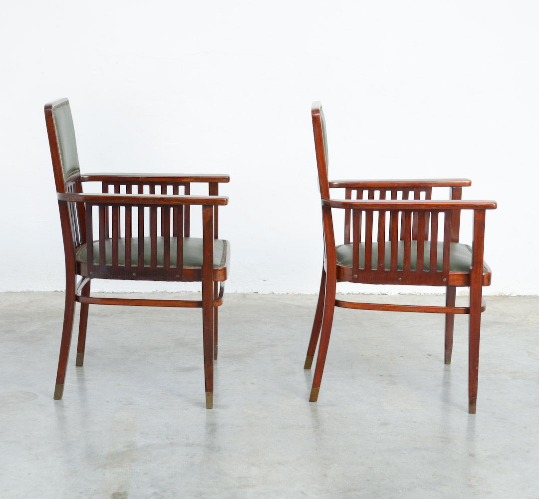 Wiener Secession Armchair by J&J Kohn, 1914