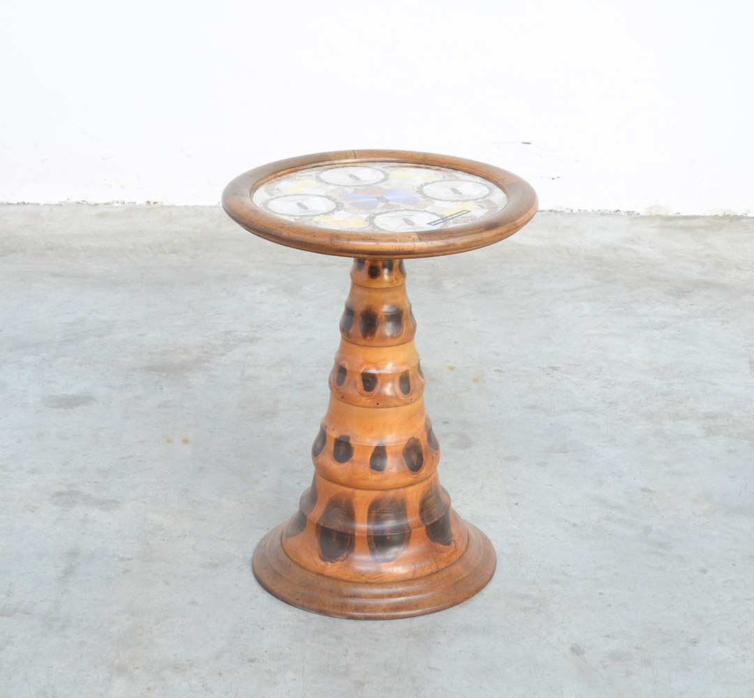 Magnificent Brazilian Butterfly Side Table
