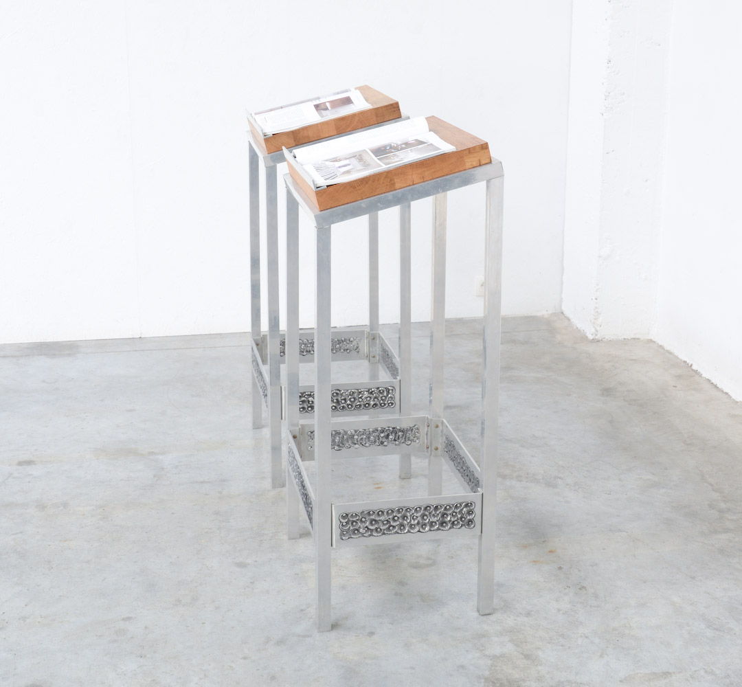 Lectern by W. Luyckx for Aluclair, Belgium