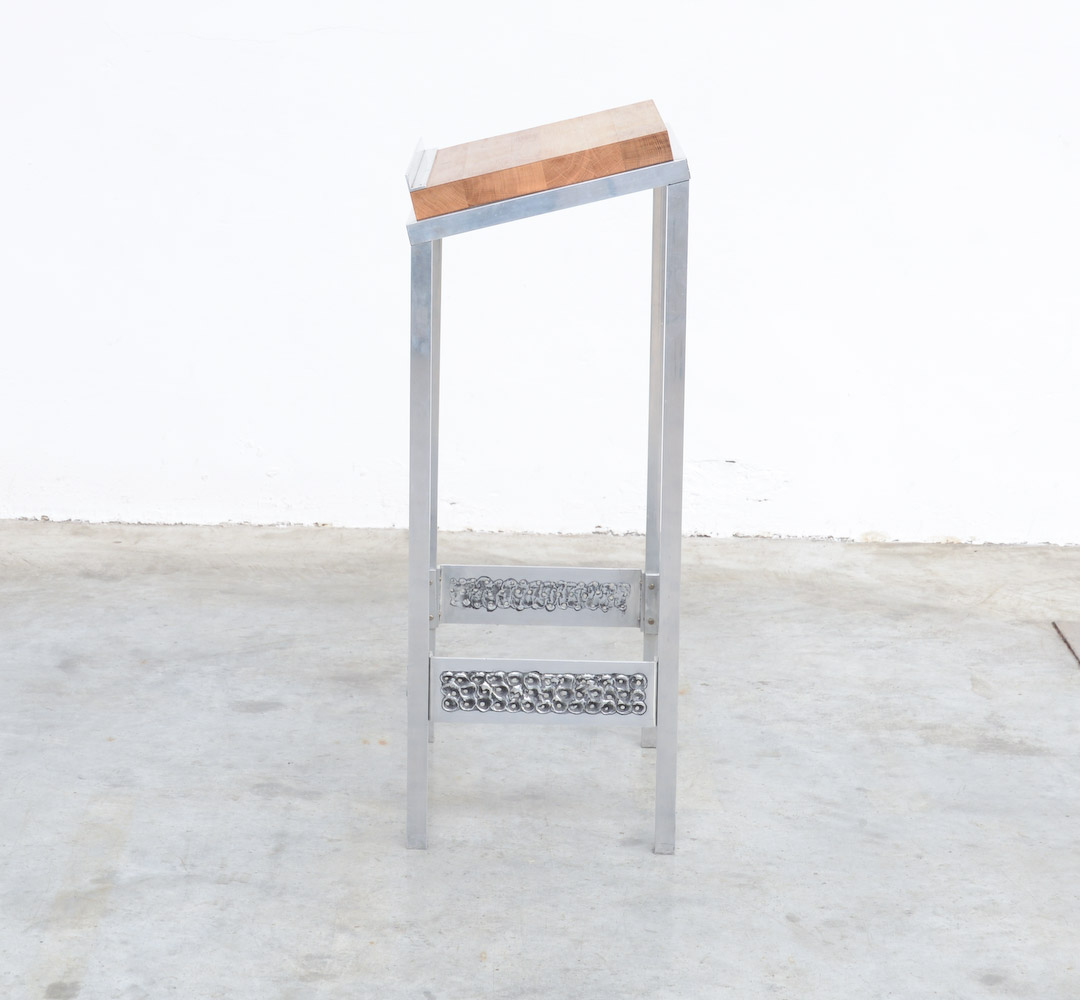 Lectern by W. Luyckx for Aluclair, Belgium