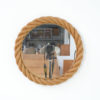 Large Rope Mirror by Audoux & Minet