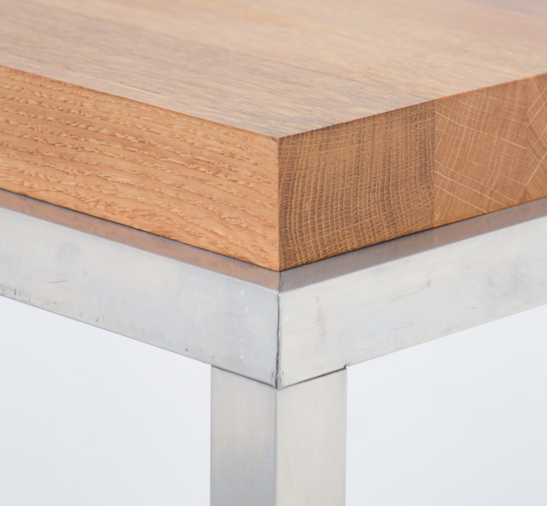 Side Table by W. Luyckx for Aluclair, Belgium