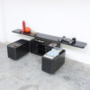 Impressive Black Sideboard by Osvaldo Borsani for Tecno