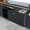 Impressive Black Sideboard by Osvaldo Borsani for Tecno
