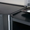 Impressive Black Sideboard by Osvaldo Borsani for Tecno