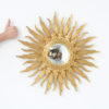 Large Vintage Dynamic Sunburst Mirror