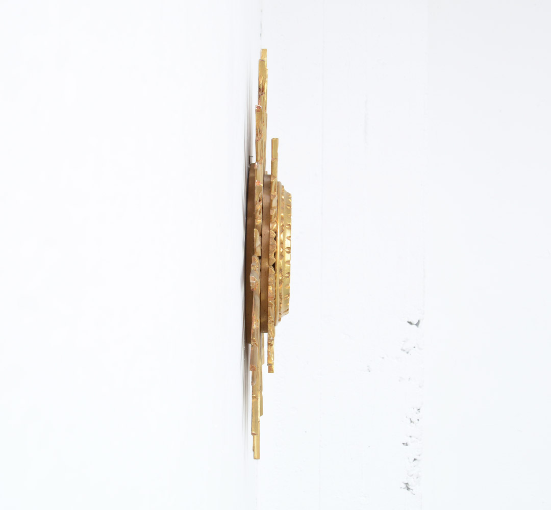 Large Vintage Dynamic Sunburst Mirror