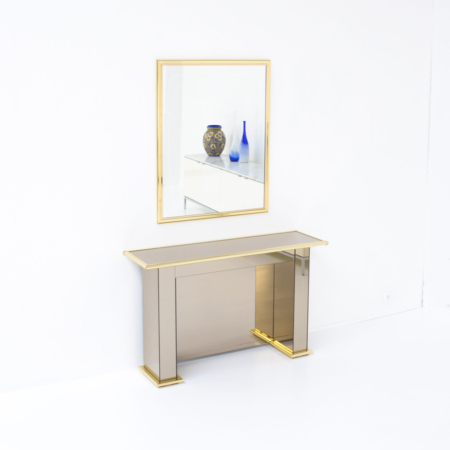 Mirror Console Table Vintage Design Point