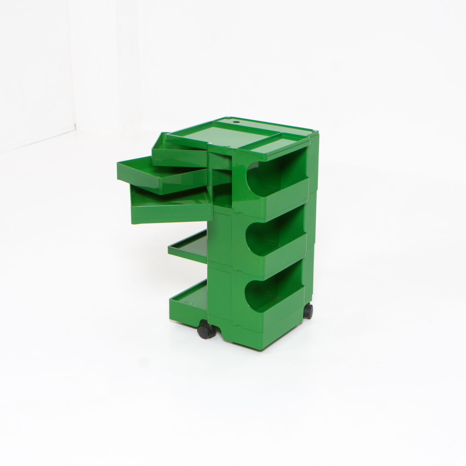 Green Boby Trolley by Joe Colombo for Bieffeplast Vintage Design Point