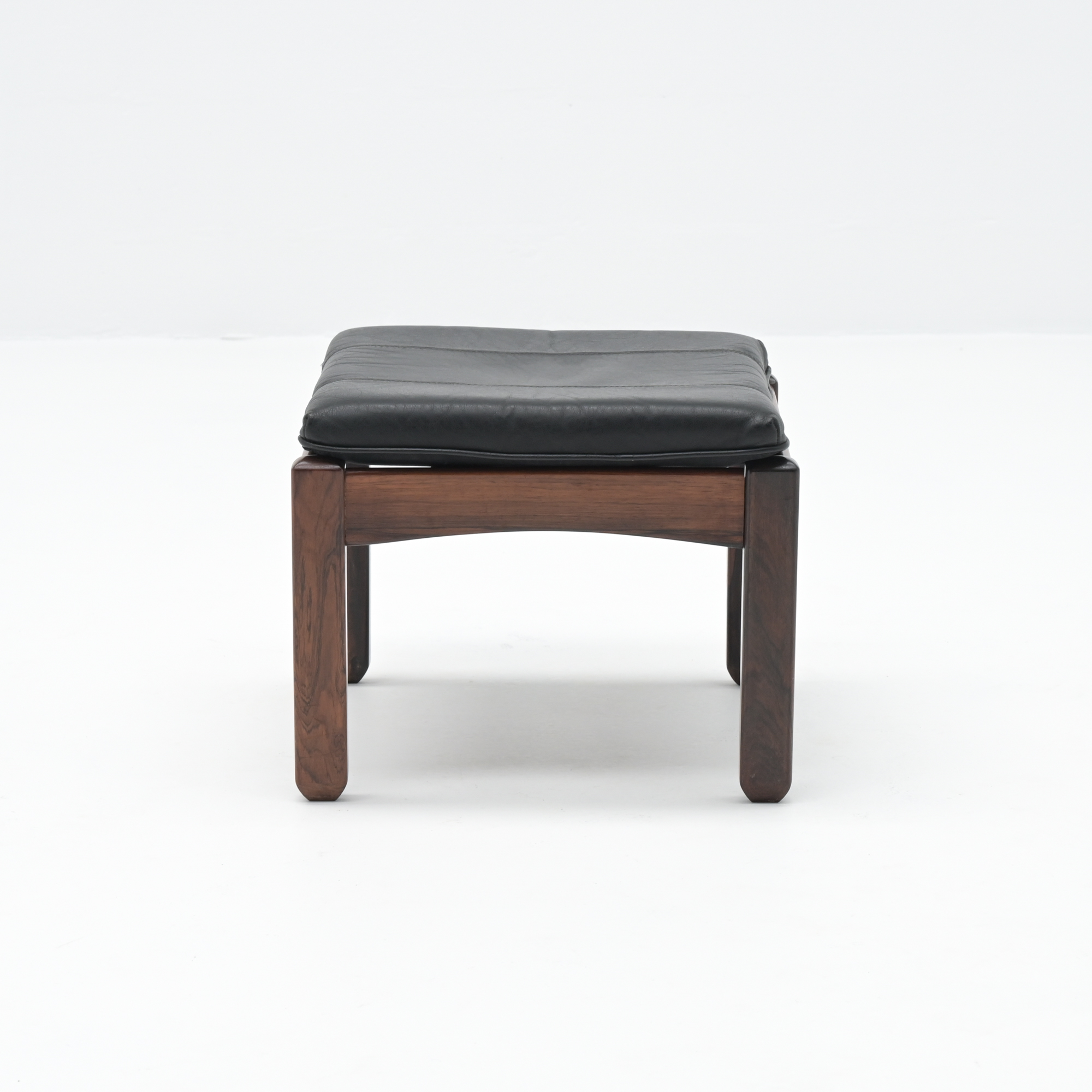 Brazilian Coffee Table with 4 Nesting Stools by Jean Gillon for Wood