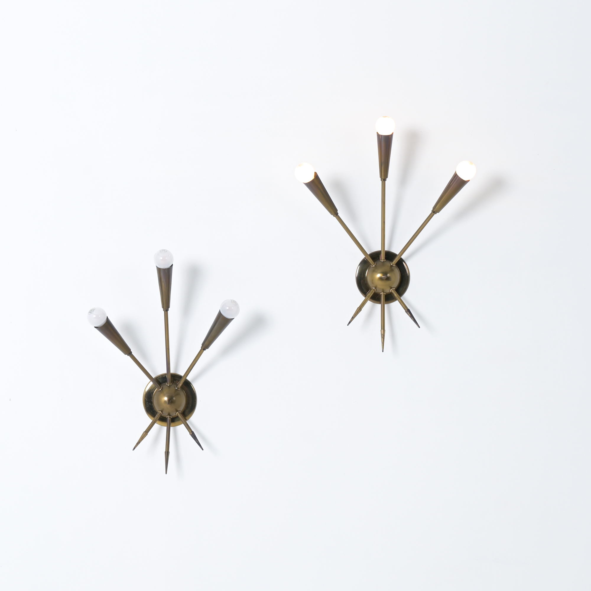 Mid-Century Modern Sputnik Wall Lights - Vintage Design Point