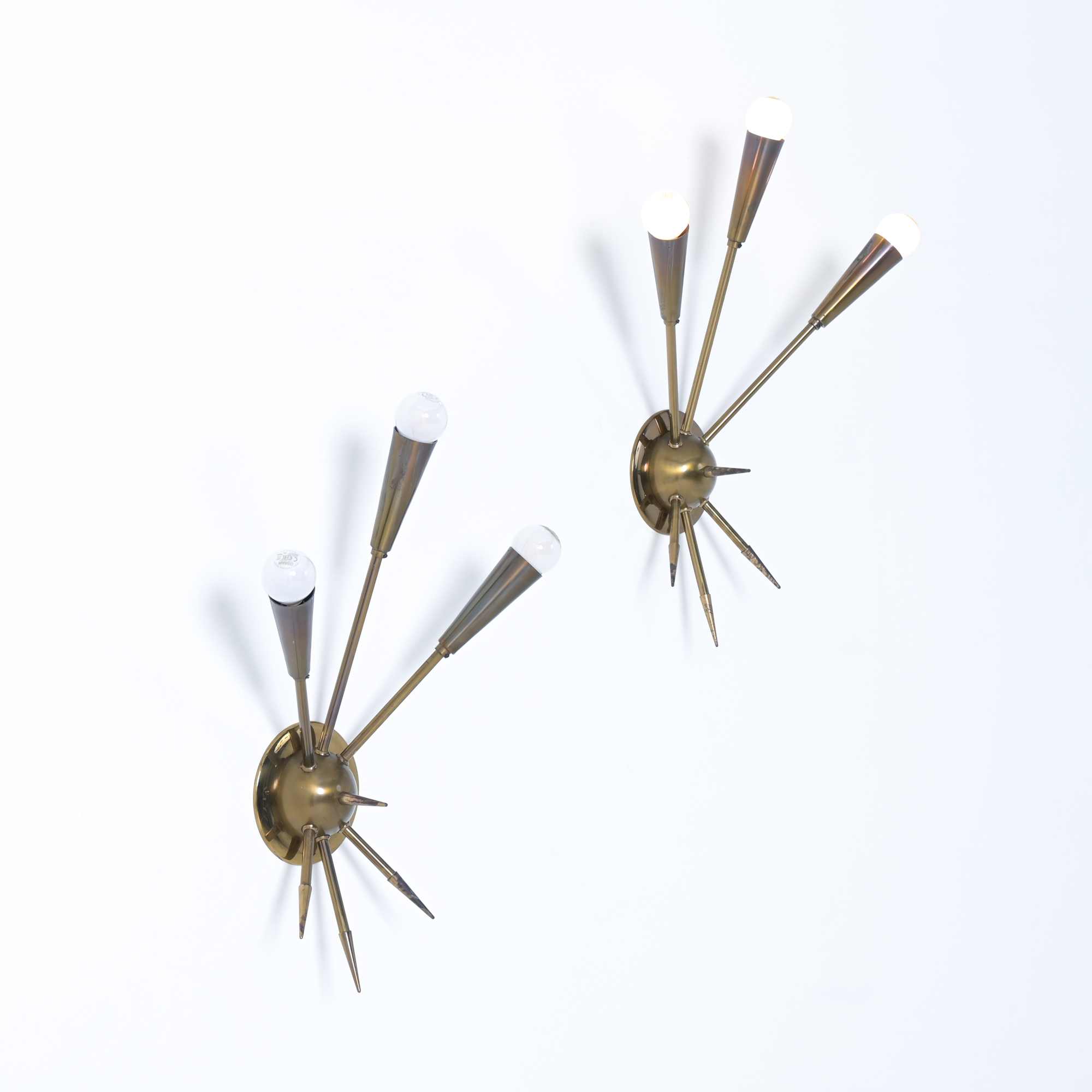 Mid-Century Modern Sputnik Wall Lights - Vintage Design Point